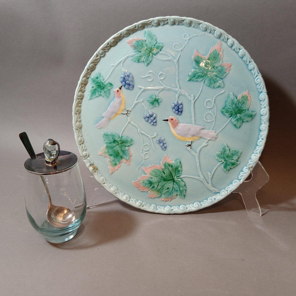 Vintage Cake Plate & Jam Jar - image 1 of 11