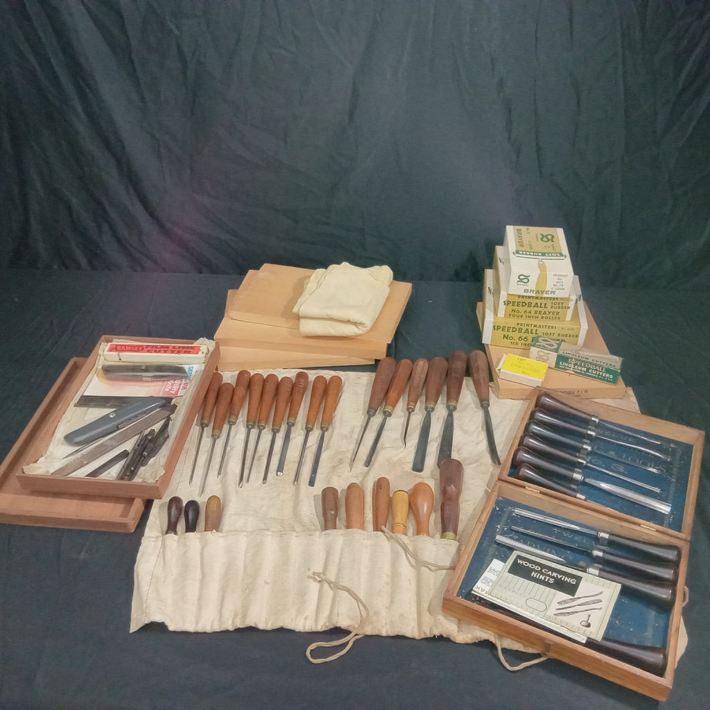 Wood Cutting / Linotype Tools - image 1 of 22