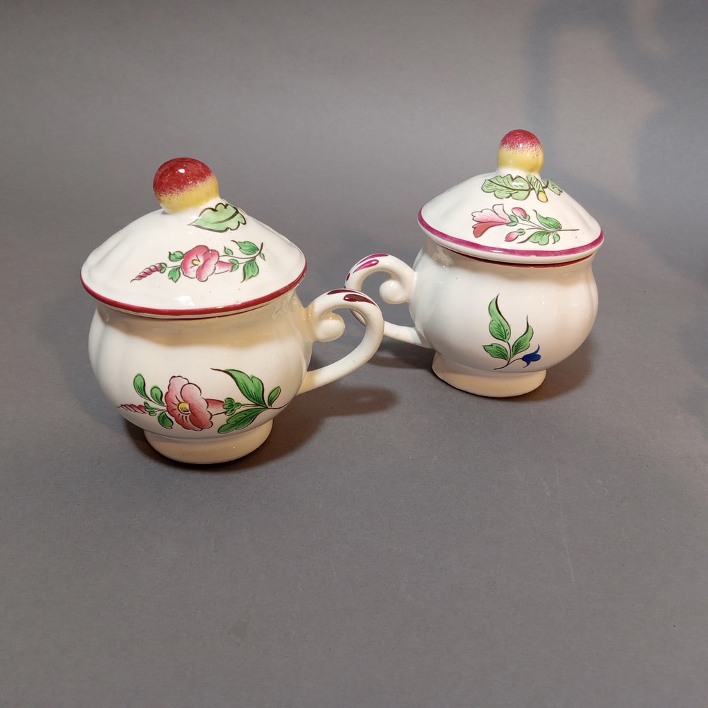 Ceramic Pitcher & Pots de Creme - image 2 of 18