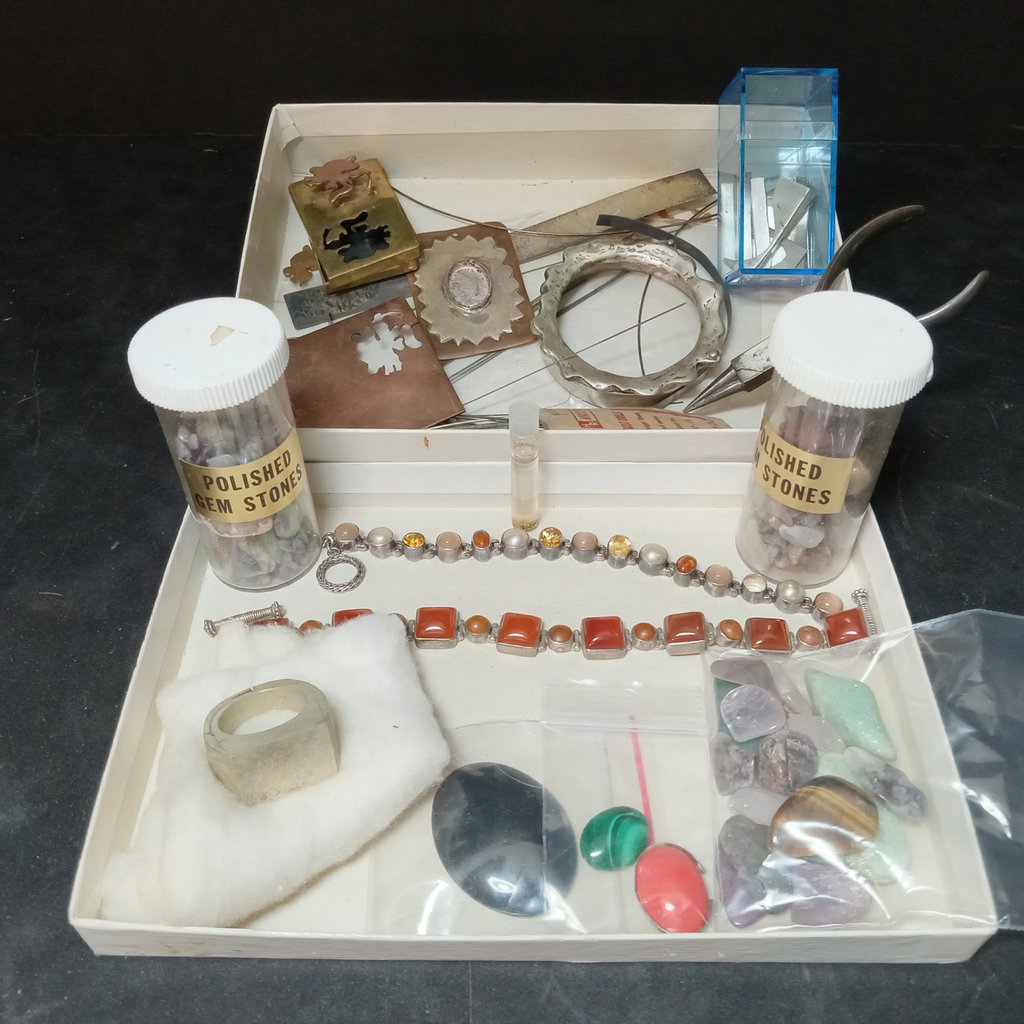 Jewelry Making Scraps / Gems - image 1 of 15