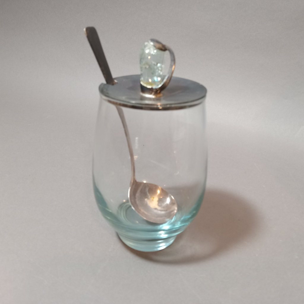 Vintage Cake Plate & Jam Jar - image 6 of 11