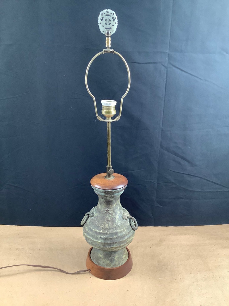 Bronze Urn / Lamp - image 1 of 8