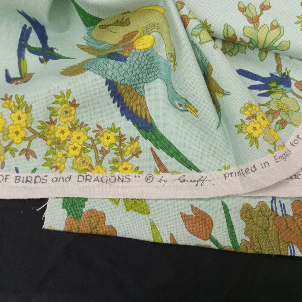 Vintage Coverlets & Fabric - Peacock by Greeff - image 5 of 8