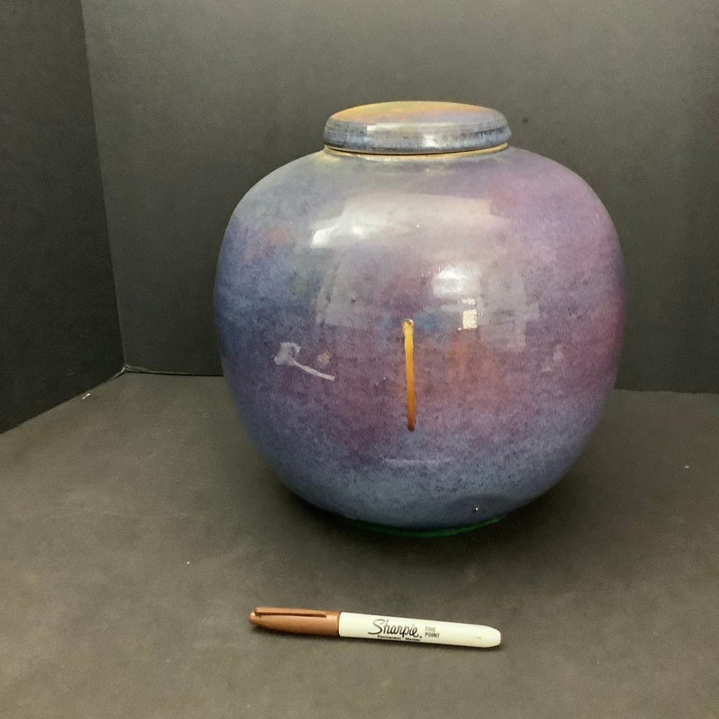 Large Hand Thrown Ginger Jar - image 2 of 7