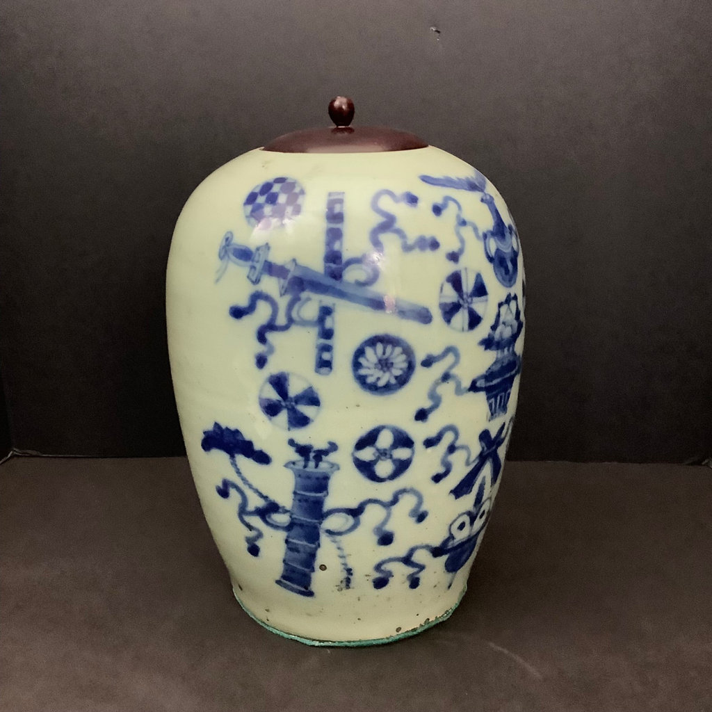 Large Vintage Ginger Jar - image 2 of 8