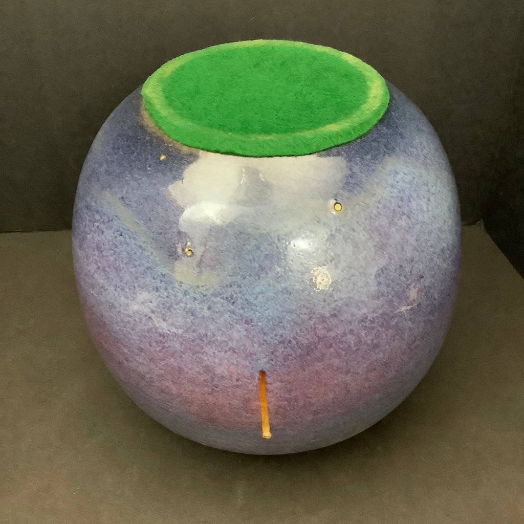 Large Hand Thrown Ginger Jar - image 7 of 7