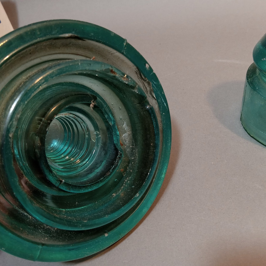 Antique Glass Insulators - image 14 of 15