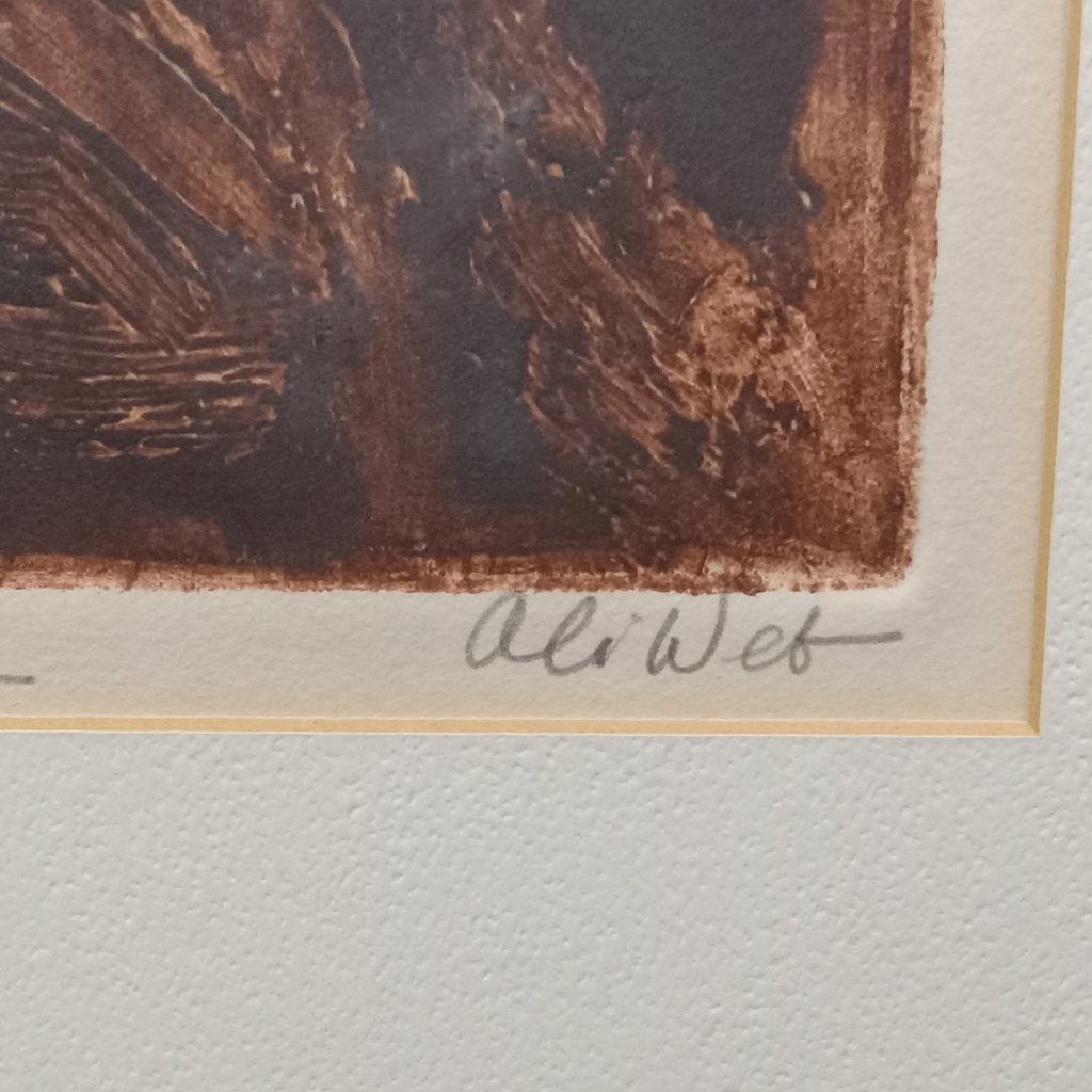 Red Cloud / Ali Web Framed Woodcut Prints - image 6 of 13