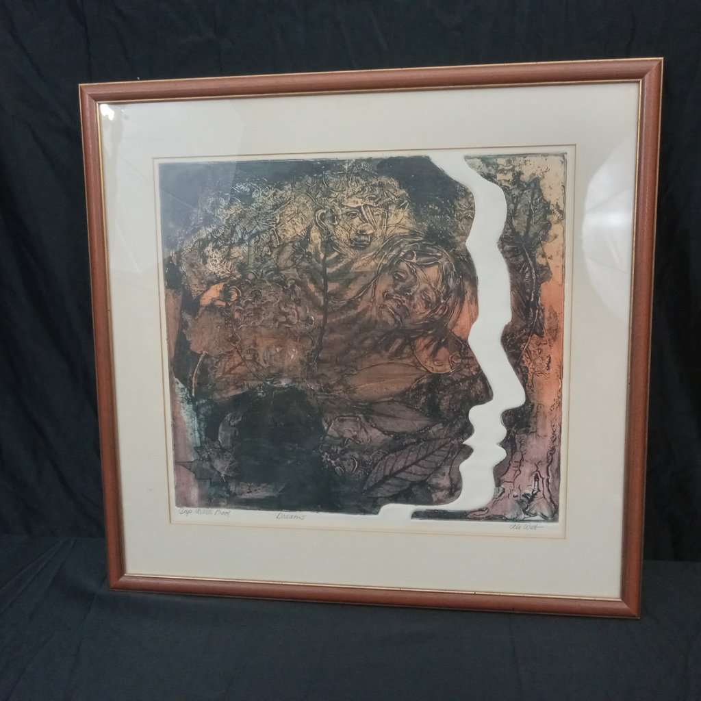 Dreams / Ali Web Woodcut Print - image 2 of 8