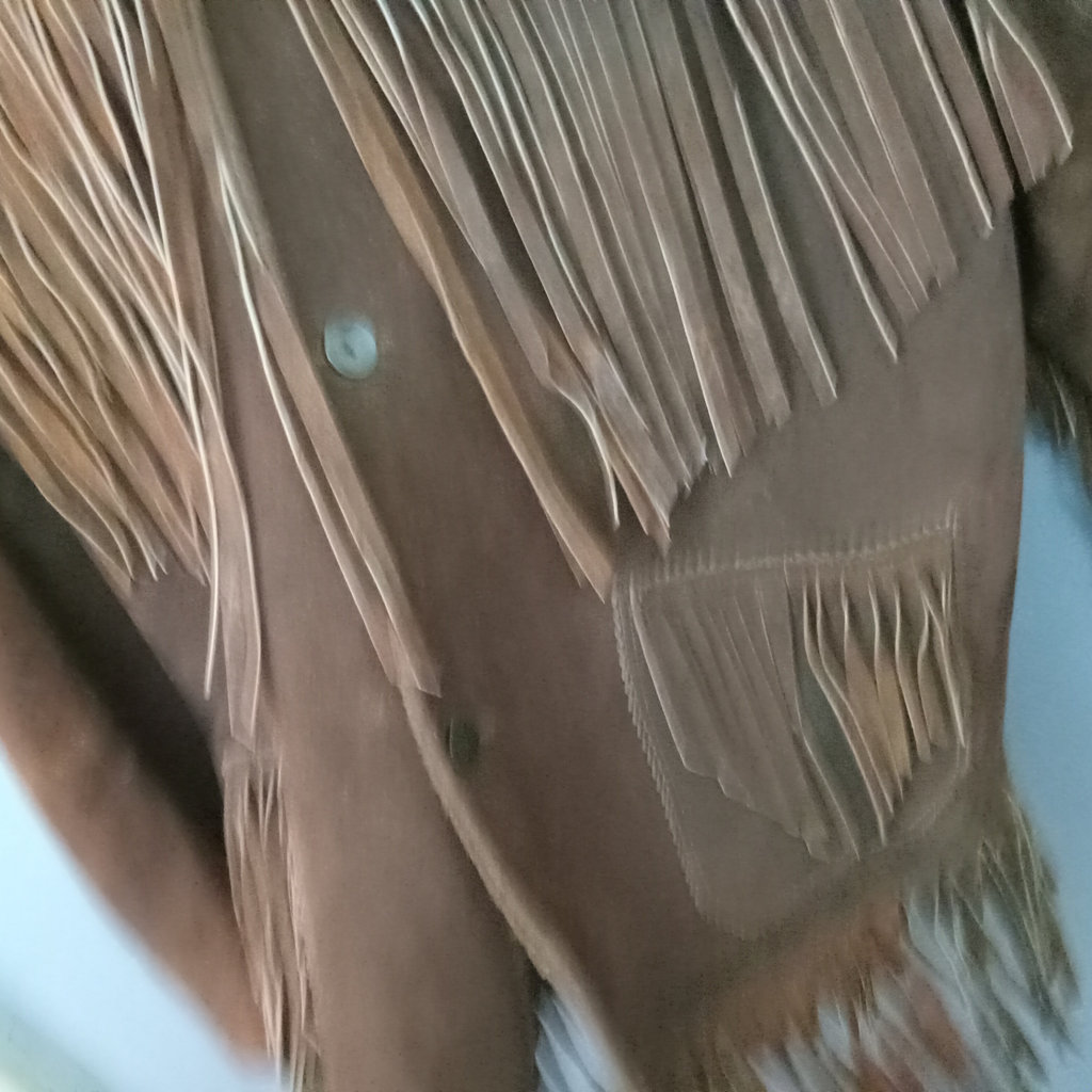 Vintage Fringe Suede Jacket - image 3 of 9