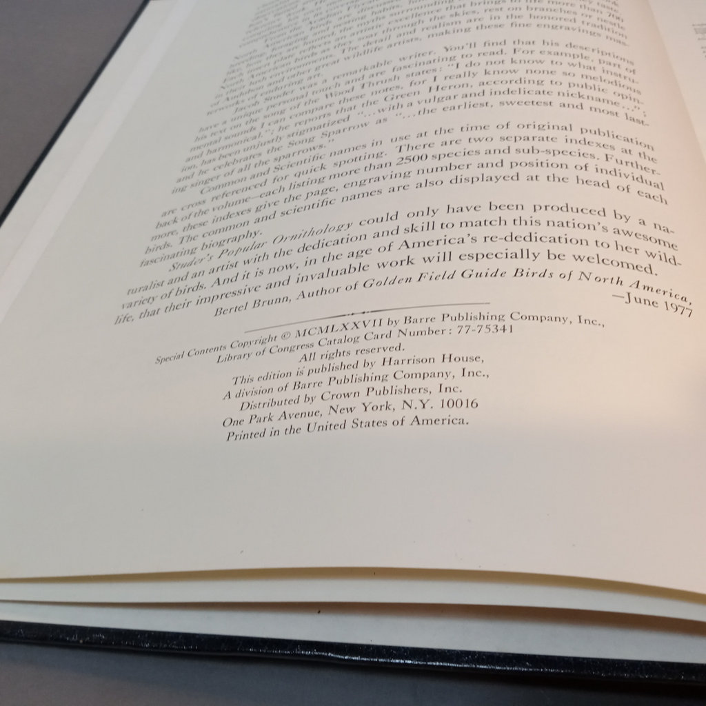 Studer's Popular Ornithology / Oversize Book - image 4 of 9
