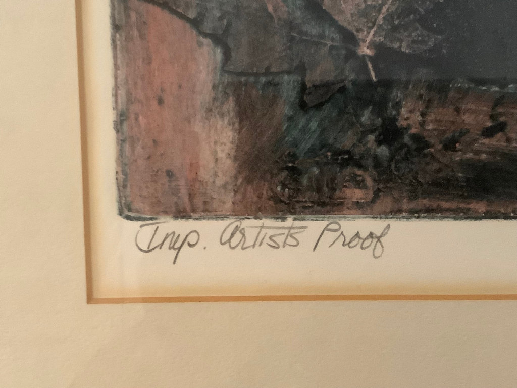 Dreams / Ali Web Woodcut Print - image 5 of 8