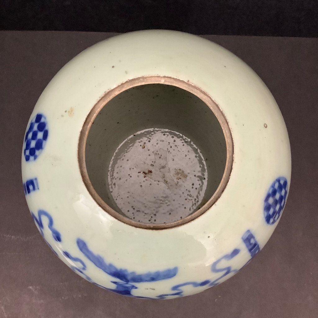 Large Vintage Ginger Jar - image 4 of 8