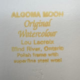 Lou LaCroix Original Watercolour Painting Signed Algoma Moon - thumbnail 4 of 5