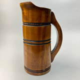 Vintage Canadian Spool and Bobbin Walkerton Wooden Pint Mug Vase Rustic Decor - thumbnail 4 of 8