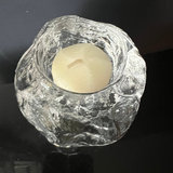 Kosta Boda Snowball Tealight Holder Glass Votive MCM Icy - thumbnail 5 of 5