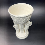 Renaissance By Lefton Cherub Grapes Compote or Planter Bowl Ceramic - thumbnail 2 of 8