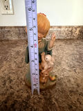ANRI "Talking to the Animals" Wooden Figurine - thumbnail 3 of 5