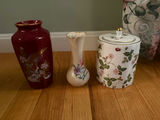 Lot of Vintage Vases and Jars Including Wedgwood - thumbnail 1 of 5