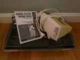 Vintage General Electric Portable Mixer and Pan - thumbnail 1 of 3