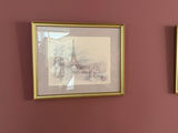 Two Gold-Framed Paris Themed Prints - thumbnail 2 of 4