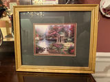 Thomas Kinkade "Garden of Prayer" framed accent print - thumbnail 1 of 3