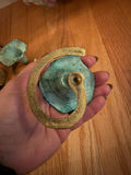 Various Brass and Metal Decor Items Including Candlestick Holders - thumbnail 4 of 5