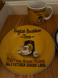 Lot of Sakura" Coffee Break" Mugs and Plates - thumbnail 3 of 14
