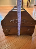 Vintage Wooden Pirate Treasure Chest - Storage or Jewelry Box - thumbnail 5 of 5
