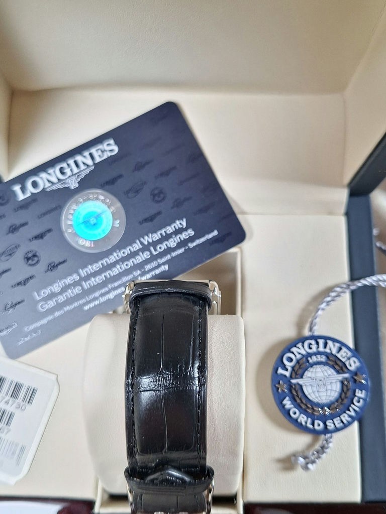 Longines Rectangular Wristwatch with Box and ALL PAPERWORK - image 6 of 10