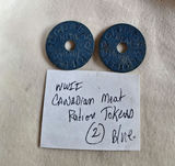 WWII Canadian Meat Ration Tokens - thumbnail 1 of 4