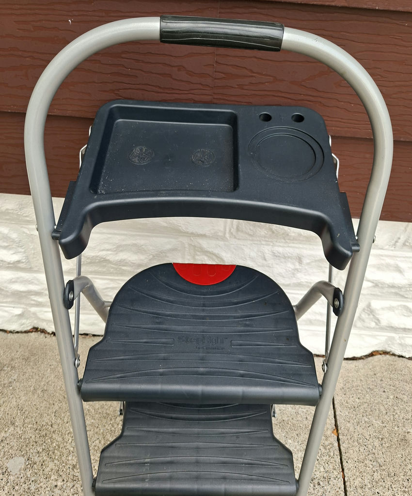 StepRight Folding 3-Step Ladder - image 5 of 5