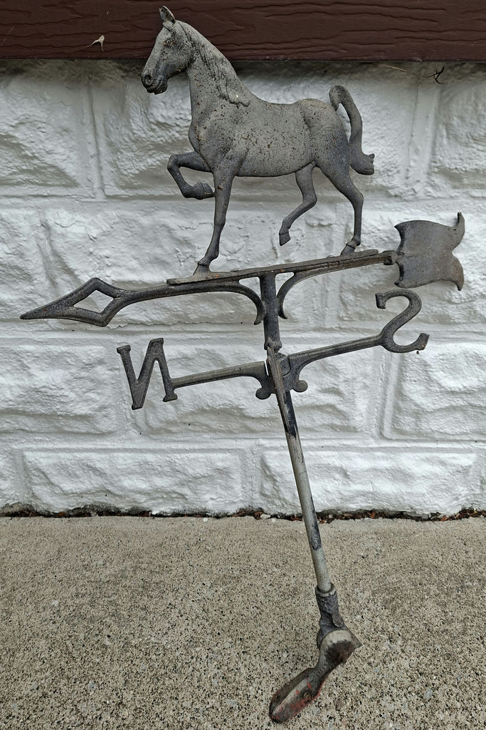 Vintage Horse Weathervane, 30" In Excellent Condition - image 5 of 5
