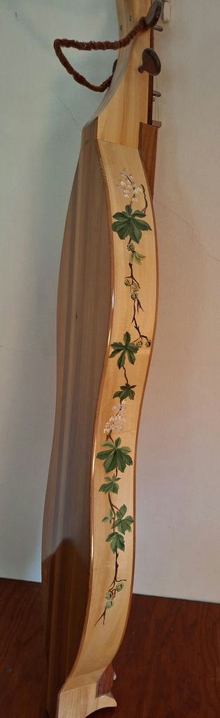 Wooden Mountain Dulcimer String Instrument - image 8 of 10