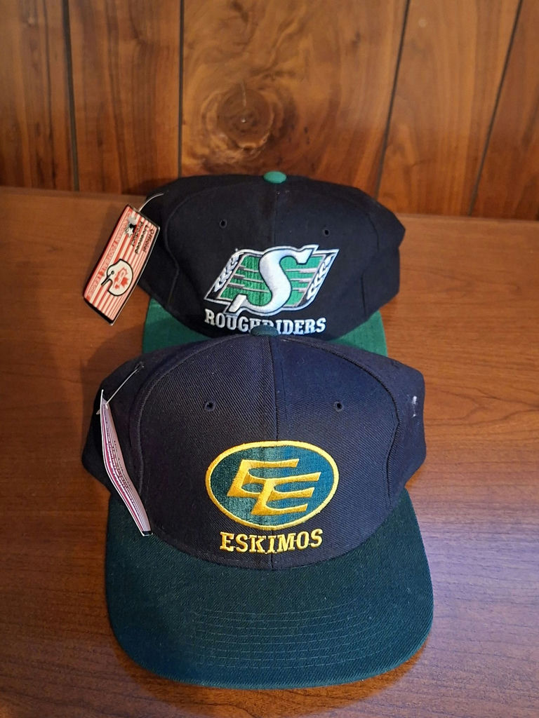 Saskatchewan Roughriders and Edmonton Eskimos Snapback Caps - image 1 of 6