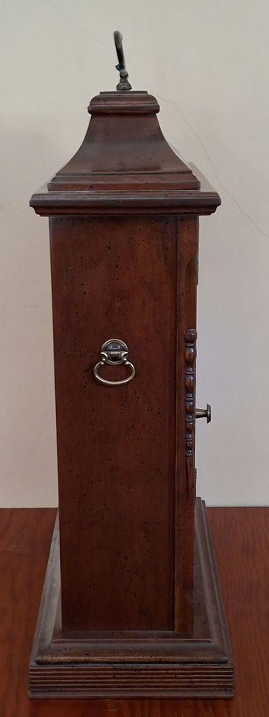 Tempus Fugit Wooden Mantel Clock, Handcrafted, Stunning! - image 5 of 9