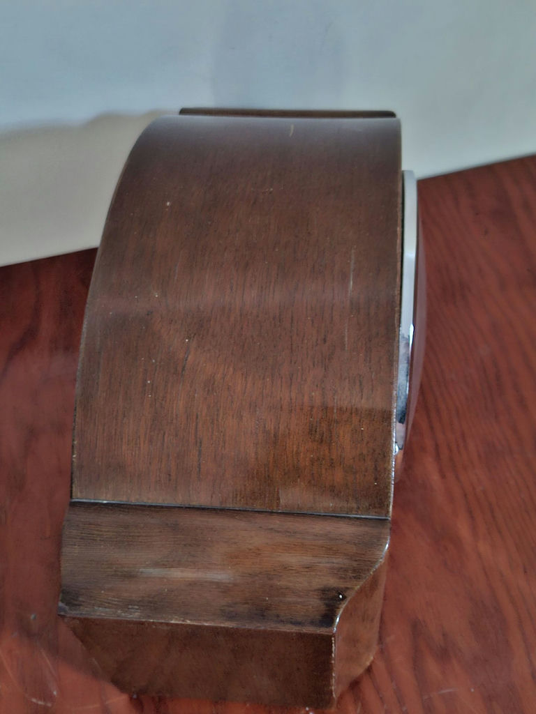 Vintage Wooden Mantel Clock - image 3 of 5