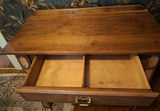 STUNNING Wooden Console Table with Drawers HANDMADE, Perfect For A Young Childs Desk - thumbnail 6 of 8