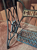 Vintage Singer Treadle Sewing Machine Cabinet, NO MACHINE - thumbnail 7 of 8