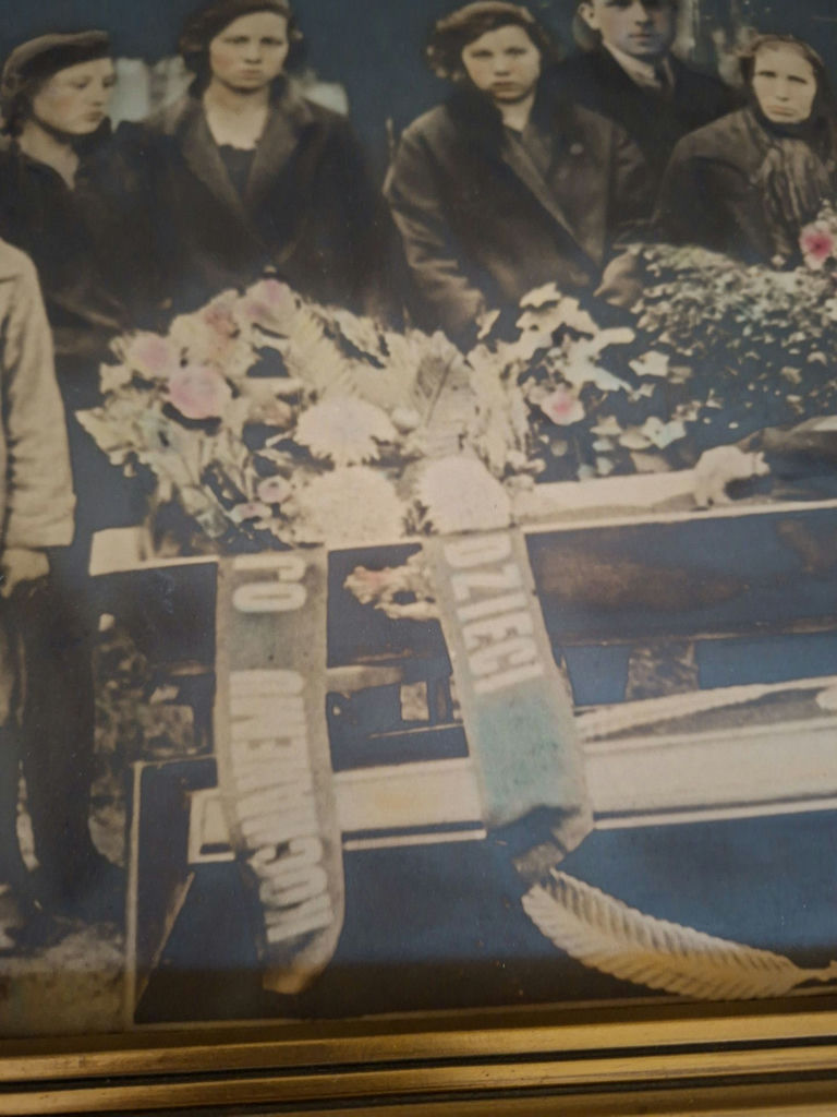 Vintage Framed Funeral Photograph - image 4 of 5