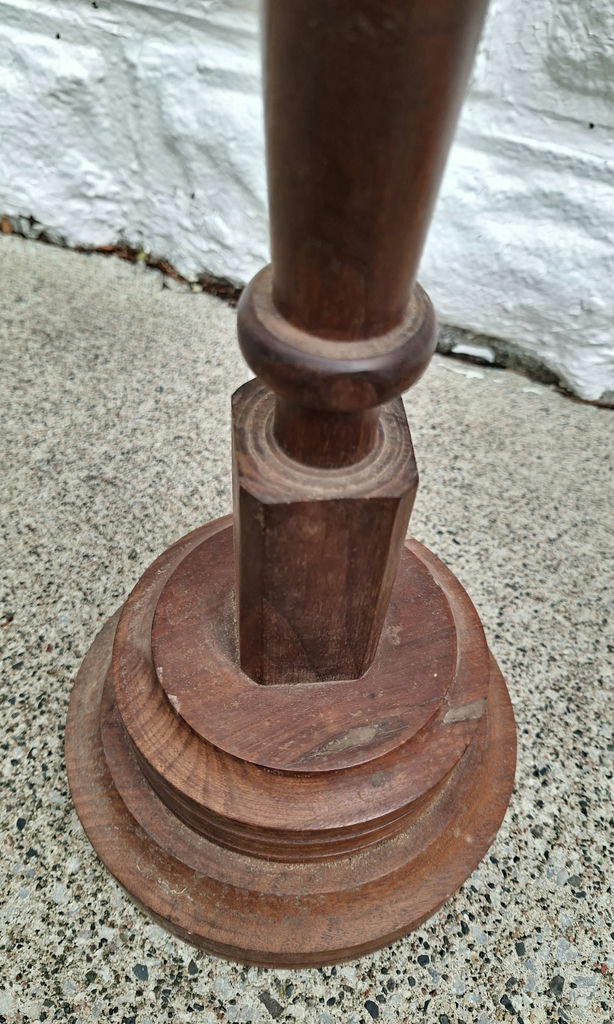 Pair of Vintage Wooden Plant Pedestal Stands - image 3 of 10