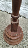 Pair of Vintage Wooden Plant Pedestal Stands - thumbnail 3 of 10