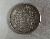 Two Canadian Silver Half Dollar 50C Coins 1963 and 1966 - thumbnail 7 of 7
