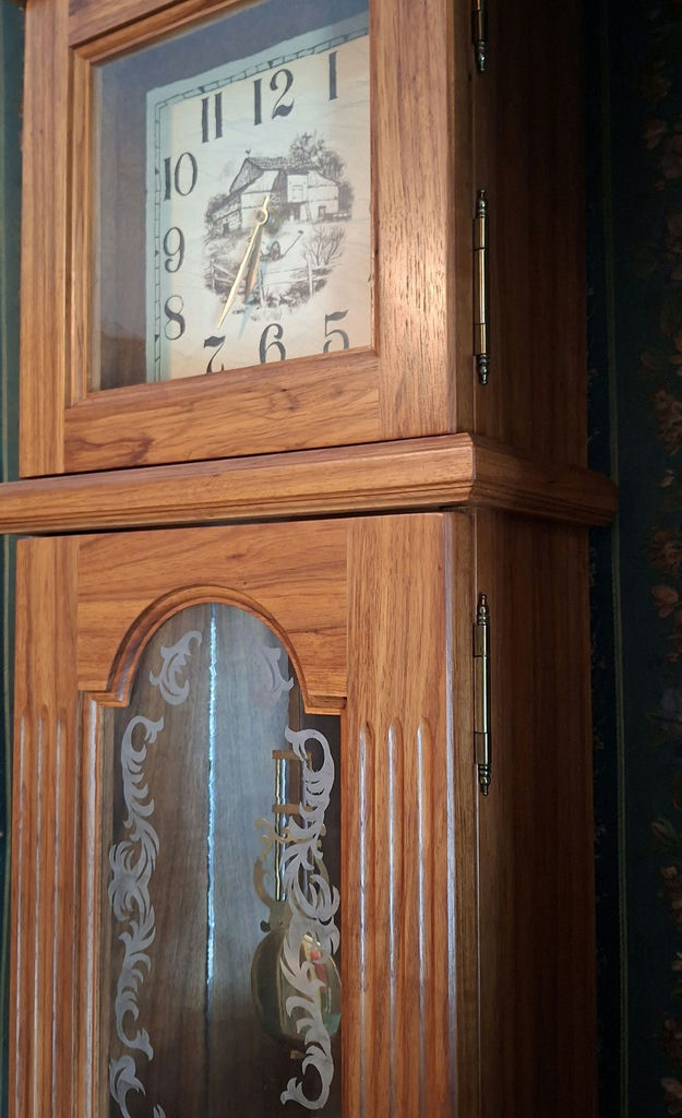 Wooden Wall-Mounted Pendulum Clock - image 7 of 7