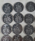 Lot Of 18 CANADIAN 50 CENT PCS, MIXED DATES ($9 Face Value) - thumbnail 3 of 6