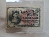 United States ORIGINAL 1863 Ten Cents Fractional Currency Note - thumbnail 3 of 5