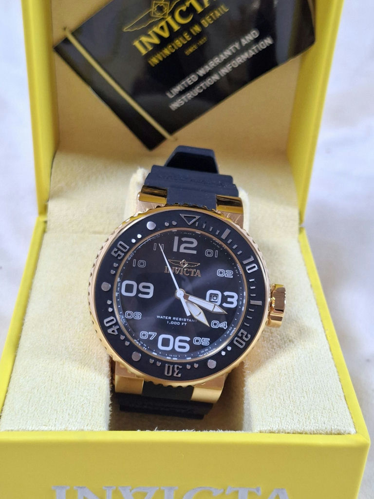 Invicta Wristwatch with Box and Warranty Information - image 2 of 8