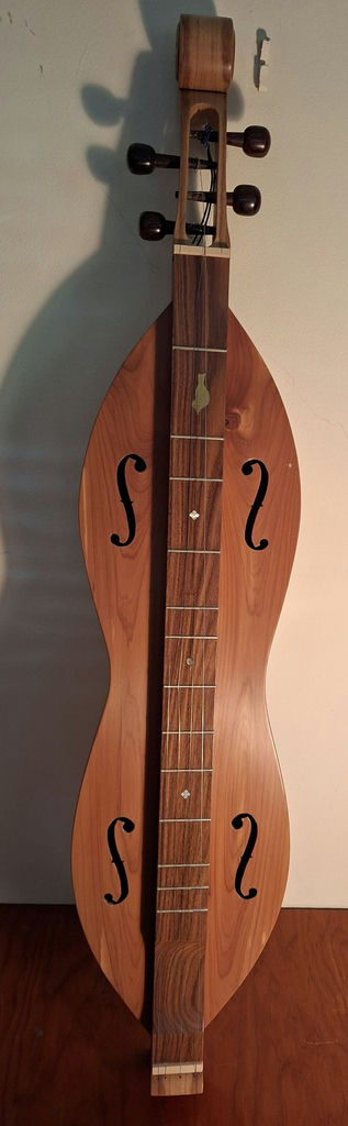 Wooden Dulcimer String Instrument, Handmade And Crafted By Local Artist Jerry Kowalski, Gorgeous Details - image 1 of 12