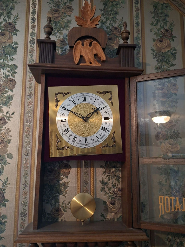 Wooden Regulator Wall Clock - image 7 of 7