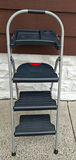 StepRight Folding 3-Step Ladder - thumbnail 1 of 5